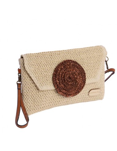 Bandolera de Rafia Sole Amichi,...