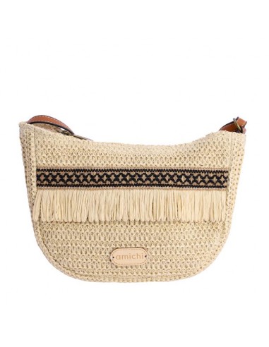 Bandolera de Rafia Amichi,...