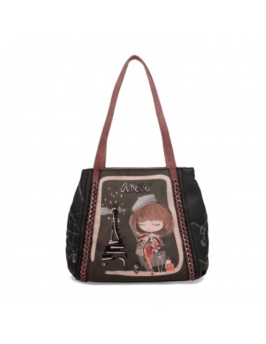 Bolso de Hombro Grande Anekke...