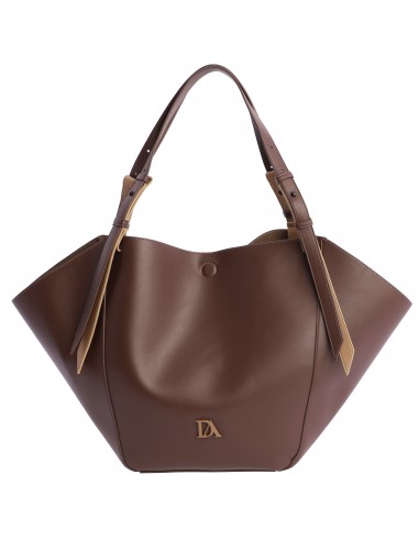 Bolso Shopper XL Don Algodón, PU, Marrón