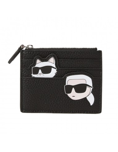Tarjetero Karl Lagerfeld Ikon Pebble,...