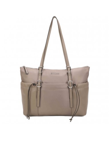 Shopper de Hombro Binnari Elodie, Taupe