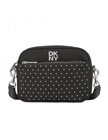 Bandolera con Tachuelas DKNY, Negro