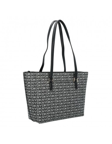 Bolso Tote DKNY  Bryant, Monogram, Gris