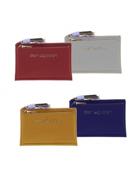 Monedero Tarjetero Doble Nylon