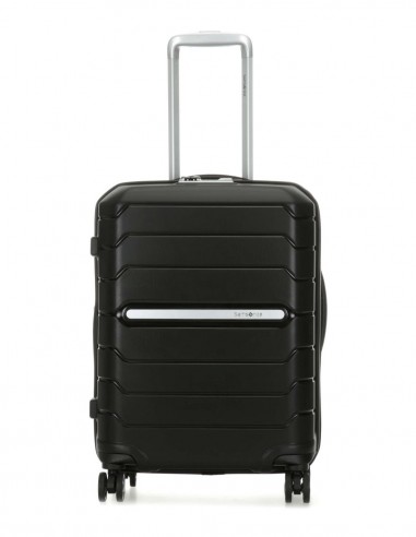 Maleta Flux Spinner Expansible Negra 4 Ruedas