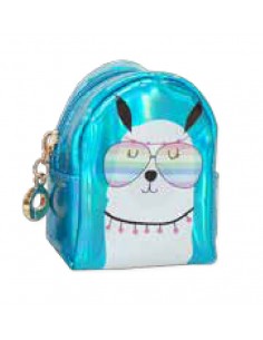 Monedero Llavero Mochilita Surtido Estampados 2