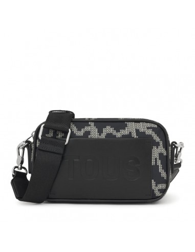 Bolso Bandolera Tous Kaos Pix Soft Negro
