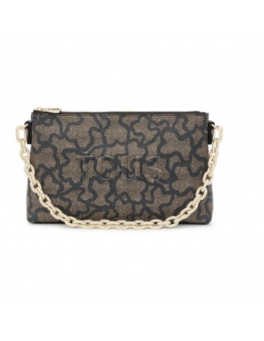 Bolso Clutch Tous Kaos Icon, Multi Negro