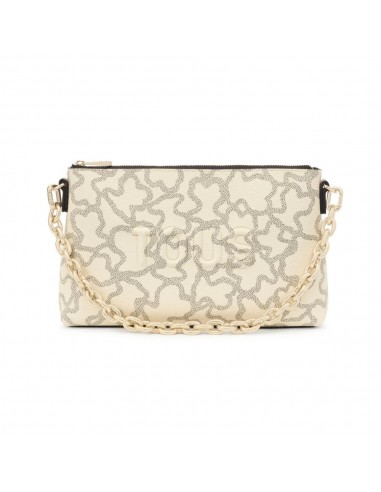 Bolso Clutch Tous Kaos Icon, Beige