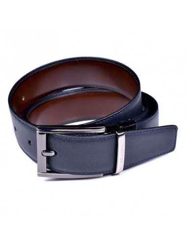 Cinturón de Piel de Hombre reversible...