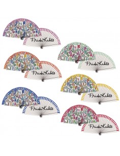 Abanico Frida Kahlo Letras,... 2