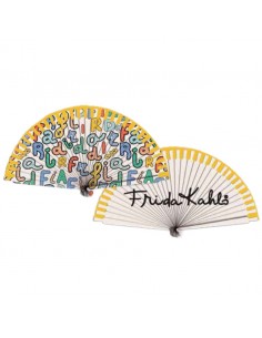 Leque Frida Kahlo Letras,...